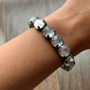 FREE ADD ON. Large rhinestone stretchy bracelet